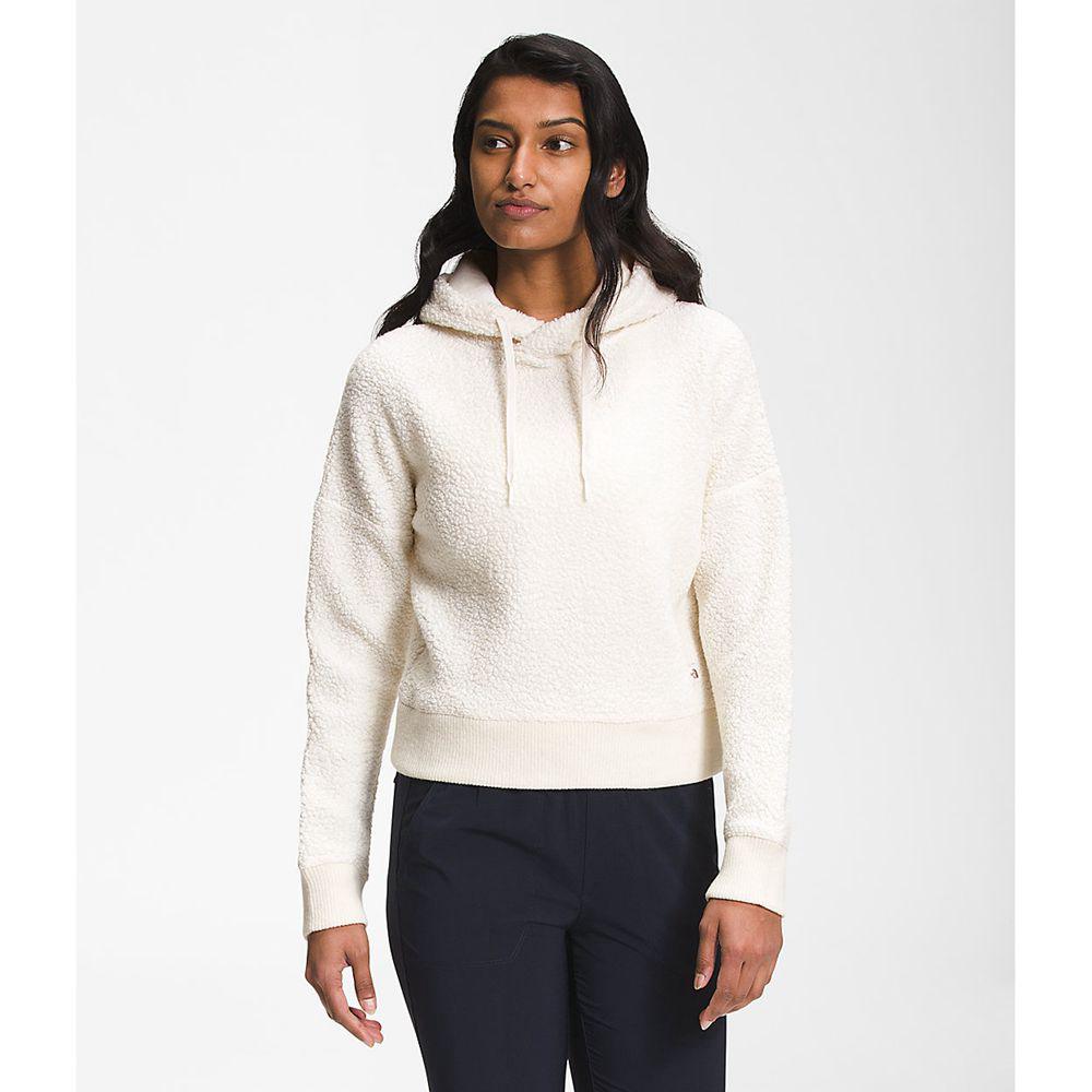 The North Face Wool Harrison Pullover Γυναικεια Φούτερ Hoodie - Ασπρα (LTON60359)